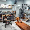 Relaxdays Werkbank klappbar, bis 100 kg, verstellbarer Produktbild-Vorschau 2
