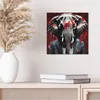 DEQOART Hybrid Leinwand Bild 30x30 cm 'Eleganz der Wildnis' Produktbild-Vorschau 4
