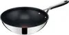 A studio shot of a wok pan on a white background. Produktbild-Vorschau