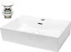 LuxeBath Waschbecken Aufsatzwaschbecken Eckig, 51,5x36x13 Produktbild-Vorschau 1