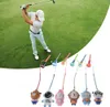 Verpakking van 6 golftee-houders met cartoonmotieven, Productafbeelding-voorbeeld 2