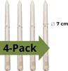 TIMBERMIK ø 7cm 4-Pack Spitze Holzpalisaden Länge: 200 cm Produktbild-Vorschau 3
