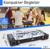 Doppel Campingkocher Kartuschenkocher 2 flammig Camping Produktbild-Vorschau 2