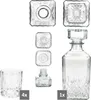 5tlg Set Whilly Whiskykaraffe 720ml + 4 Tumbler 300ml Produktbild-Vorschau 4