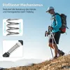 COSTWAY Alu Nordic Walking Stöcke Teleskop Wanderstock Produktbild-Vorschau 6