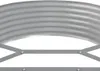 VIDAXL -Planungsbox 249x100x36 cm Pulver -beschichteter Anteprima dell’immagine prodotto 5