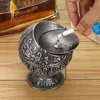 Winddichter Vintage-Aschenbecher mit Deckel, klassisches Produktbild-Vorschau 2