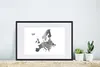 MuchoWow® Gerahmtes Poster Europa-Karte in Aquarell - Produktbild-Vorschau 4