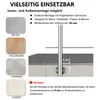 AICA Treppengeländer Edelstahl Seitenmontage Handlauf 150 Produktbild-Vorschau 8