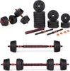 Manubri regolabili 2x set di manubri da 20 kg Barra da 40 Anteprima dell’immagine prodotto 1