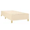 vidaXL Boxspringbett mit Matratze & LED Creme 100x200 cm Produktbild-Vorschau 6