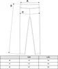 Gerippte Damen-Leggings Mit Hoher Taille Und Breitem Bund Produktbild-Vorschau 11