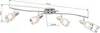 Globo Lighting Strahler Metall verchromt, Glas satiniert, Produktbild-Vorschau 3