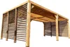 Pergola Thermauvent - Bois thermochauffé - Ventelles Voir les images du produit 5