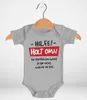 Baby Body Hilfe - holt Oma Sprüche lustig Baumwolle Jungen Produktbild-Vorschau 2