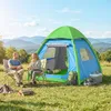 Outsunny opblaasbaar tent voor 3 personen, snelle opbouw, Productafbeelding-voorbeeld 2