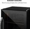Klarstein Beersafe XXL Onyx, lednice, , LED, 3 kovové Náhled obrázku produktu 6