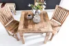 FineBuy Esstisch quadratisch 80 cm Mango Massivholz – Produktbild-Vorschau 4