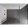 Mexen Kioto Duschwand 110 x 200 cm, Transparent/Schwarzes Produktbild-Vorschau 4