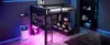 Hoogslaper 140 x 200 cm met bureau, 3 lades, open Productafbeelding-voorbeeld 8