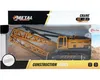 Toi-Toys Baufahrzeug Kranwagen mit Raupenketten 1:55 Metall Produktbild-Vorschau 13