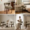 COLAMY Set da 2 sedie da pranzo in legno massello, design Anteprima dell’immagine prodotto 5