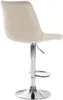 Barhocker Toni Samt chrom creme Produktbild-Vorschau 5