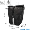 FISCHER Gepäckträgertasche PLUS Emendo - abschließbar Produktbild-Vorschau 26