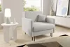 LIKMA Mara Schlafsessel 1-Sitzer 98x98x107 cm Weiß Produktbild-Vorschau 1