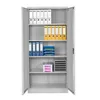 Gürkan Büromöbel Stahlschrank 100064 lichtgrau 4 Fachböden Produktbild-Vorschau 5