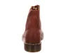 The back view of a brown leather boot. Produktbild-Vorschau
