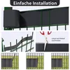 Sekey PVC Sichtschutzstreifen für Doppelstabmatten 50m x Produktbild-Vorschau 5