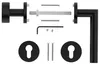 ERGO line Türdrücker mit Türknopf NINA Links, PZ Rosette, Produktbild-Vorschau 5