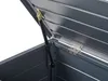 BELIANI Gartentruhe 190L Dunkelgrau Aluminium Wasserfest Produktbild-Vorschau 8