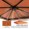 Toit de rechange pour pavillon de jardin en métal Tente de Voir les images du produit 4
