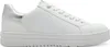 A side view of a white sneaker with a silver heel accent. Náhľad obrázku produktu