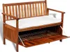 vidaXL Banc de rangement de jardin en bois d'acacia massif Voir les images du produit 19