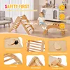 Zestaw trójkątów Pikler 5 w 1 Montessori Zabawki do Podgląd zdjęcia produktu 4