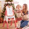 COSTWAY 4-in-1 Kindertafel, Doppelseitige Kinderstaffelei, Produktbild-Vorschau 8