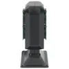 A black and green outdoor power outlet with a ground stake is shown against a white background. Anteprima dell’immagine prodotto