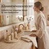 Badaccessoires Deko-Set 4-tlg. aus Epoxidharz , Produktbild-Vorschau 5