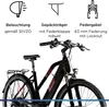 Zündapp Z810 E Bike Trekkingrad 28 Zoll schwarz/rot 50 cm Produktbild-Vorschau 5
