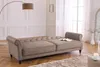 riess-ambiente Schlafsofa MAISON BELLE AFFAIRE 220cm greige Produktbild-Vorschau 4