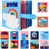 Interaktives Filzbuch für Kleinkinder, Lernspiele mit Produktbild-Vorschau 1