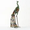 Boltze Pfau Garden Picture 2er set in metallo multicolore Anteprima dell’immagine prodotto 7