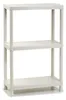 Plasticforte Lagerregal - Kunststoff - weis - 60 x 95 cm - Produktbild-Vorschau 1