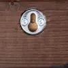 levandeo Wandregal Holz Massiv 60x10cm Nussbaum Farbig Produktbild-Vorschau 4