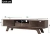 Merax Retro TV-Schrank Lowboard mit offene Ablage in Produktbild-Vorschau 7