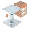 TRIBECCO Pfostenträger 110x110 höhenverstellbar 8–15 cm, 4 Produktbild-Vorschau 1