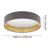 EGLO LED Deckenlampe Maserlo 2, Textil Deckenleuchte, Produktbild-Vorschau 3